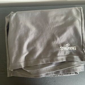 Spalding Men’s basketball Charcoal Shorts size large